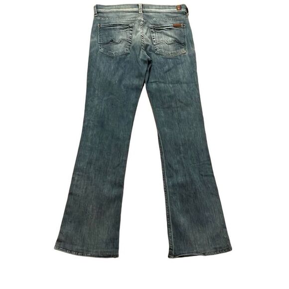 7 for all Mankind bootcut low rise jeans 27 - Picture 1 of 10